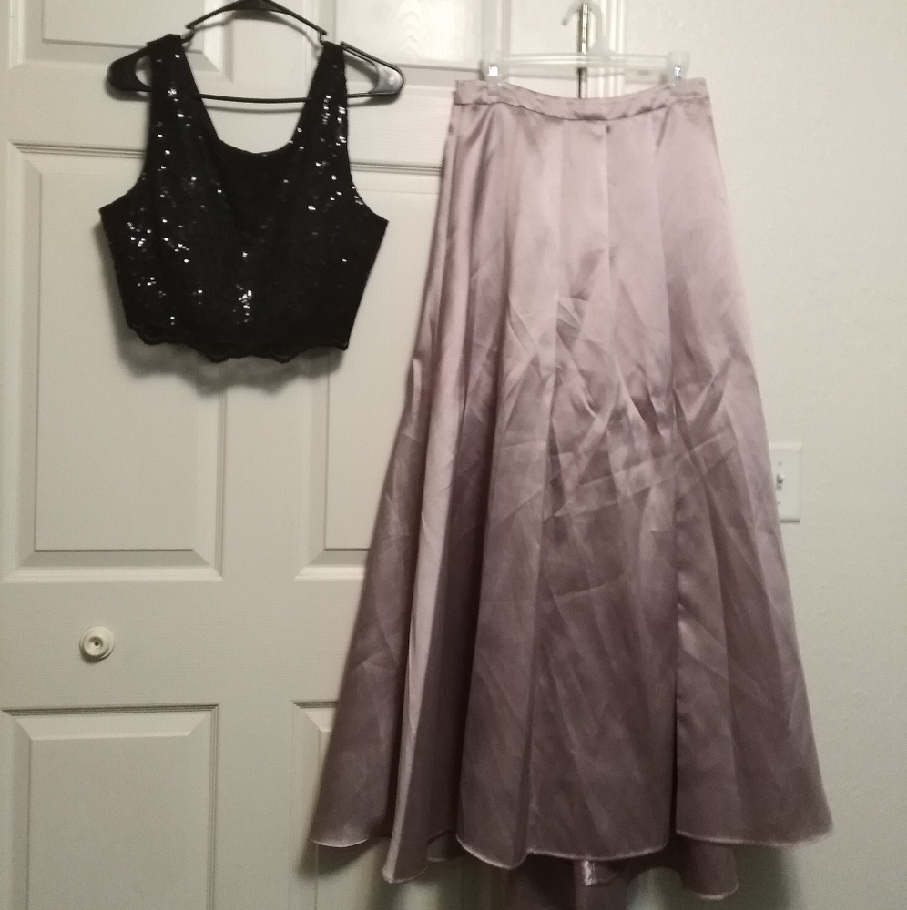 2 PIECE PROM DRESS